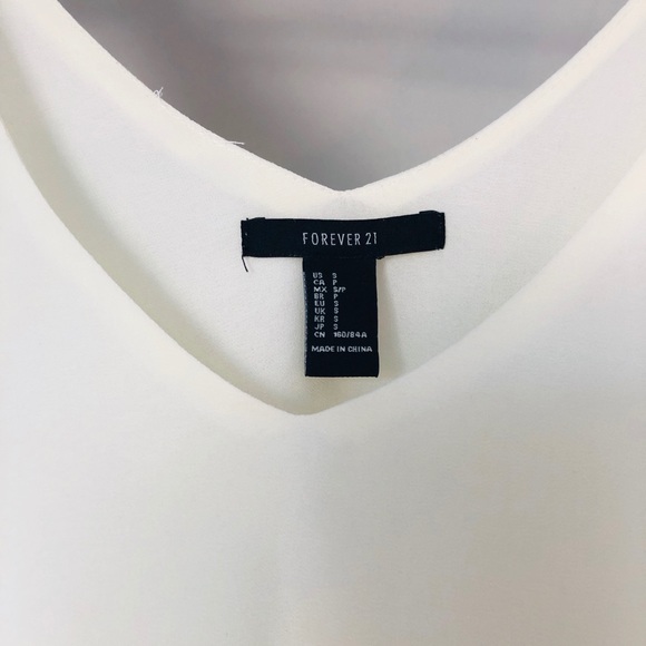 Forever 21 white top - Picture 3 of 3